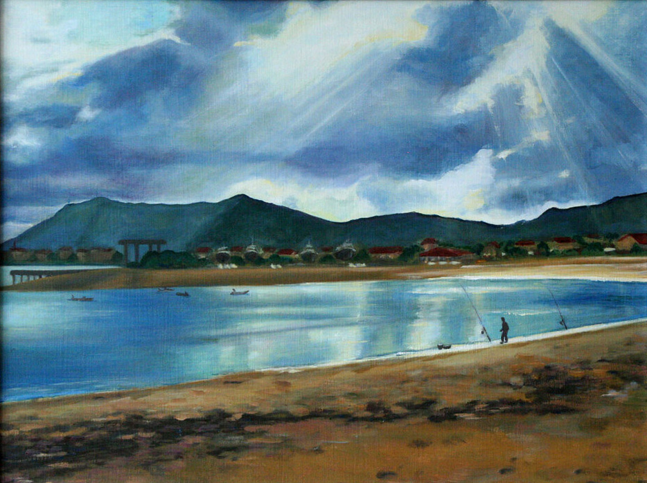 Fin de journée sur la baie