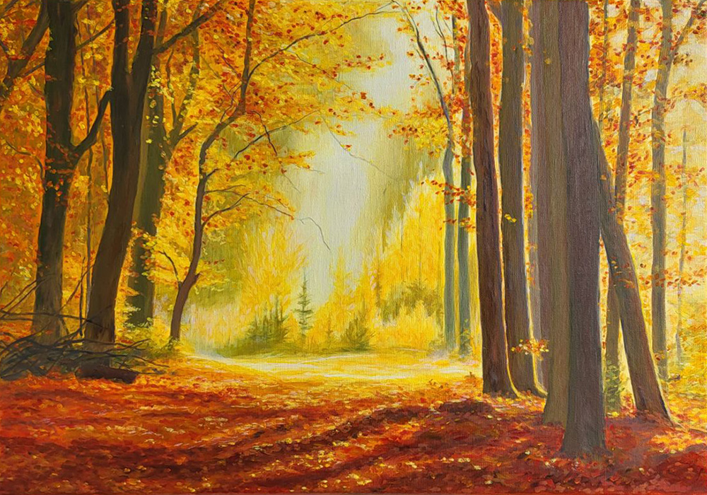 Belle journée automnale — peinture vedette de DanLou